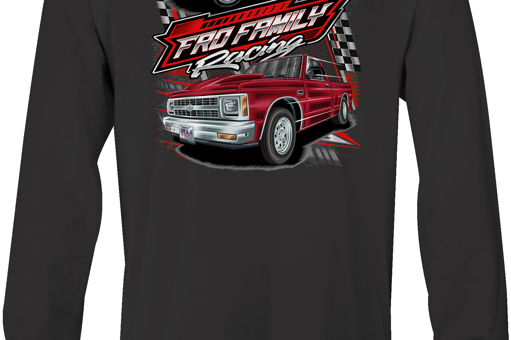 Fro Family Racing Long Sleeves Black Acid Apparel