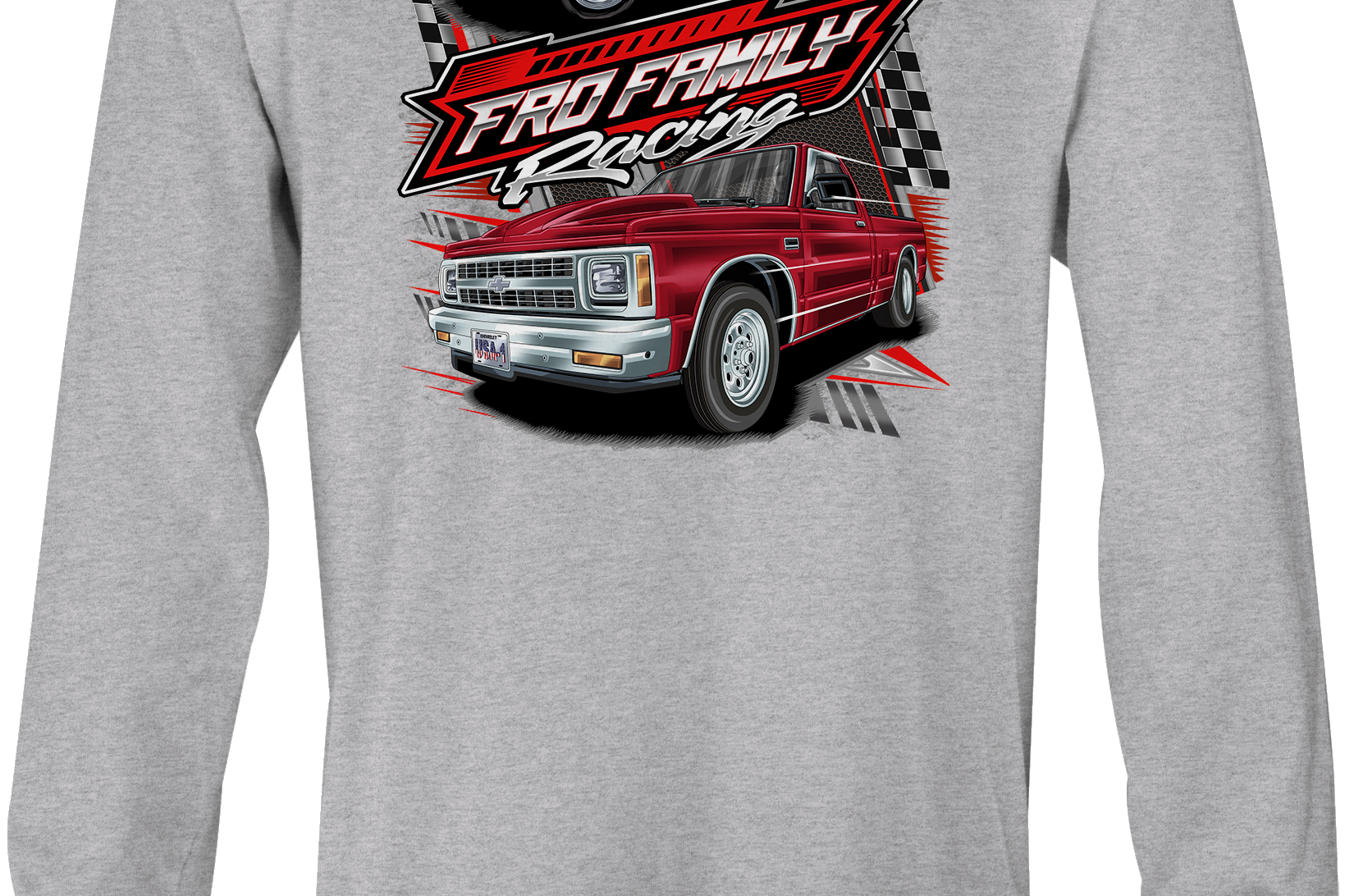 Fro Family Racing Long Sleeves Black Acid Apparel