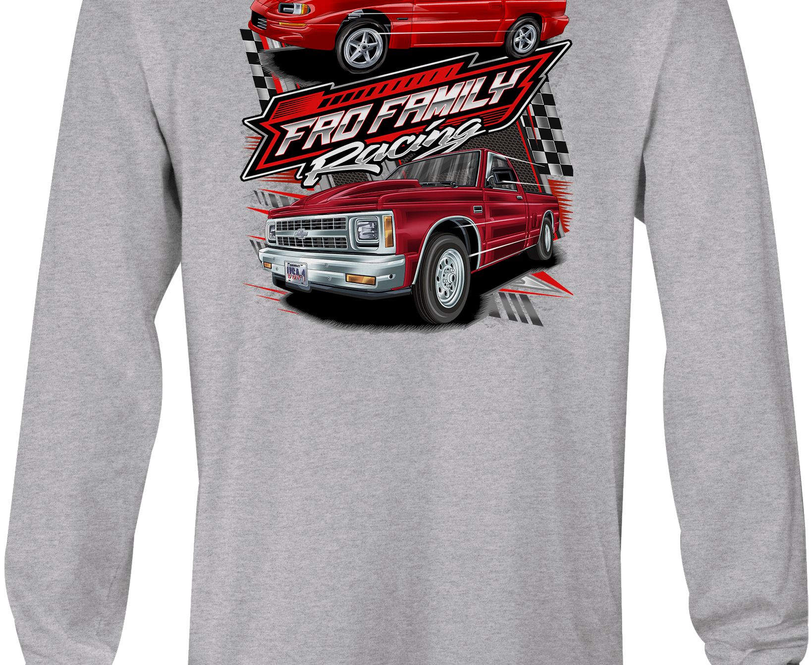 Fro Family Racing Long Sleeves Black Acid Apparel