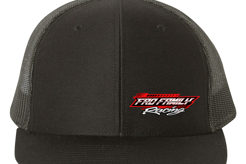 Fro Family Racing Hats Black Acid Apparel