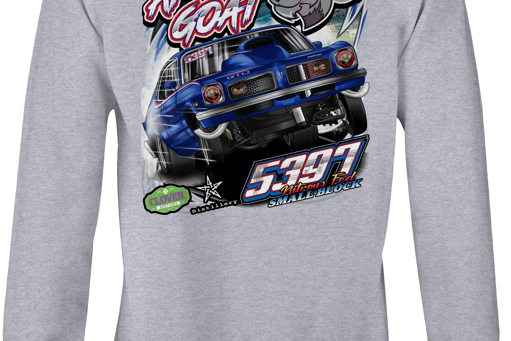 Angry Goat Racing 2025 - Day Crewneck Sweatshirts