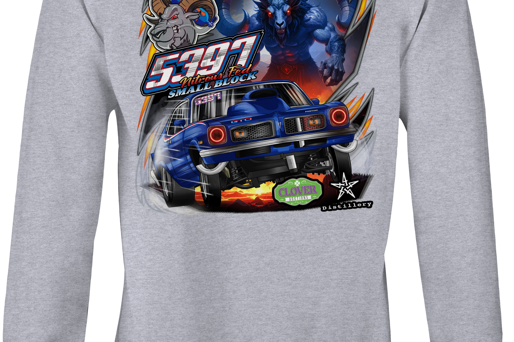 Angry Goat Racing 2025 - Night Crewneck Sweatshirts