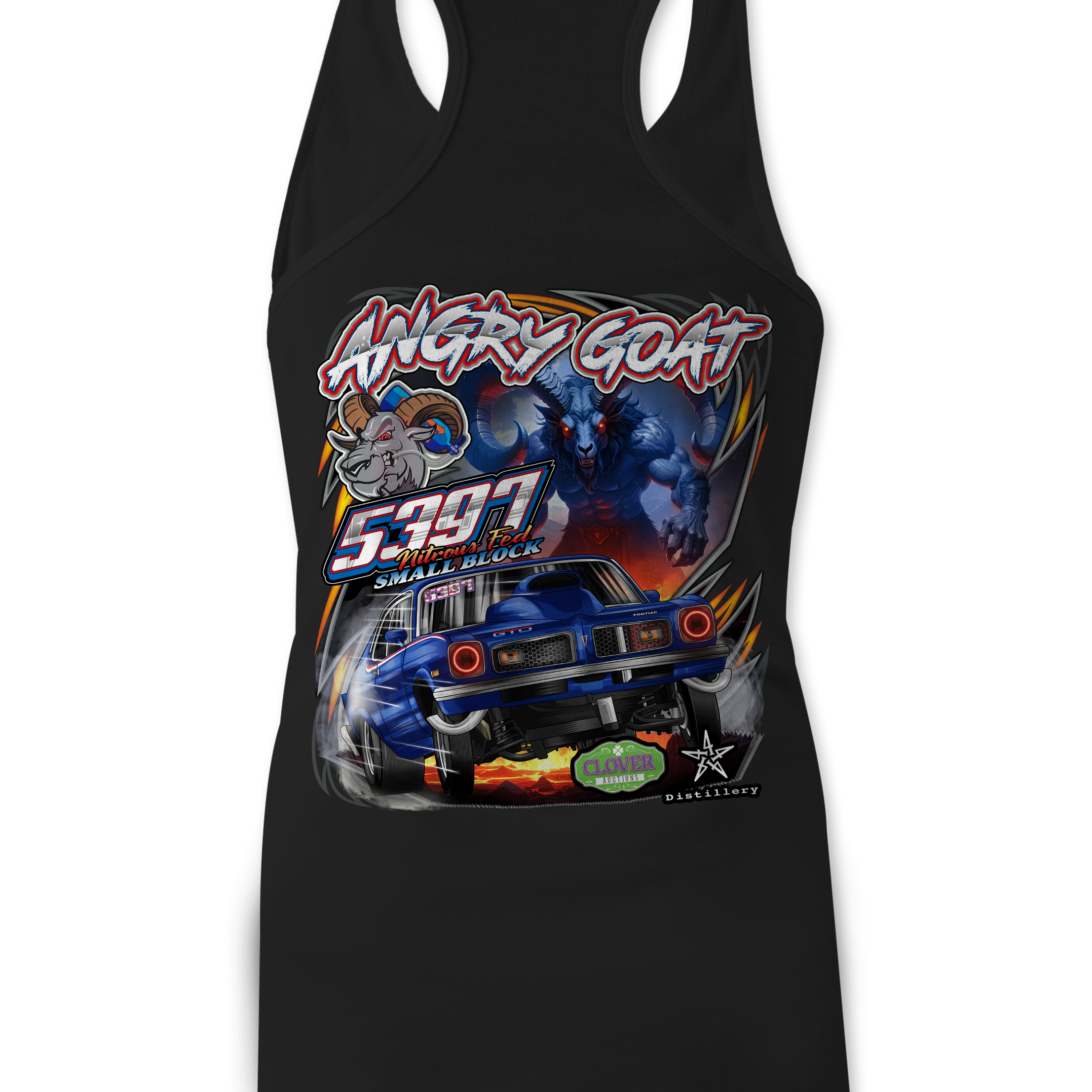 Angry Goat Racing 2025 - Night Tank Tops