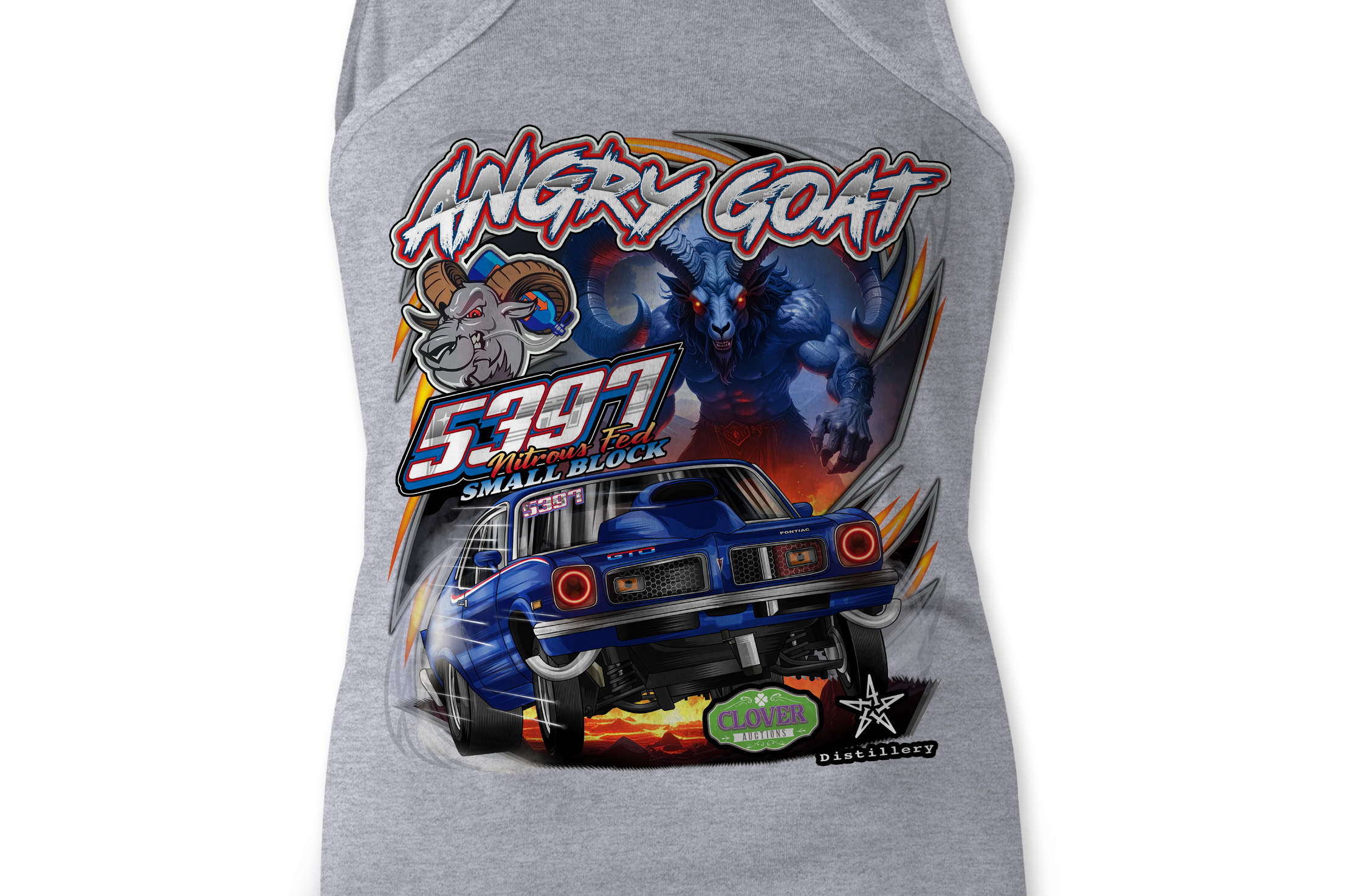 Angry Goat Racing 2025 - Night Tank Tops