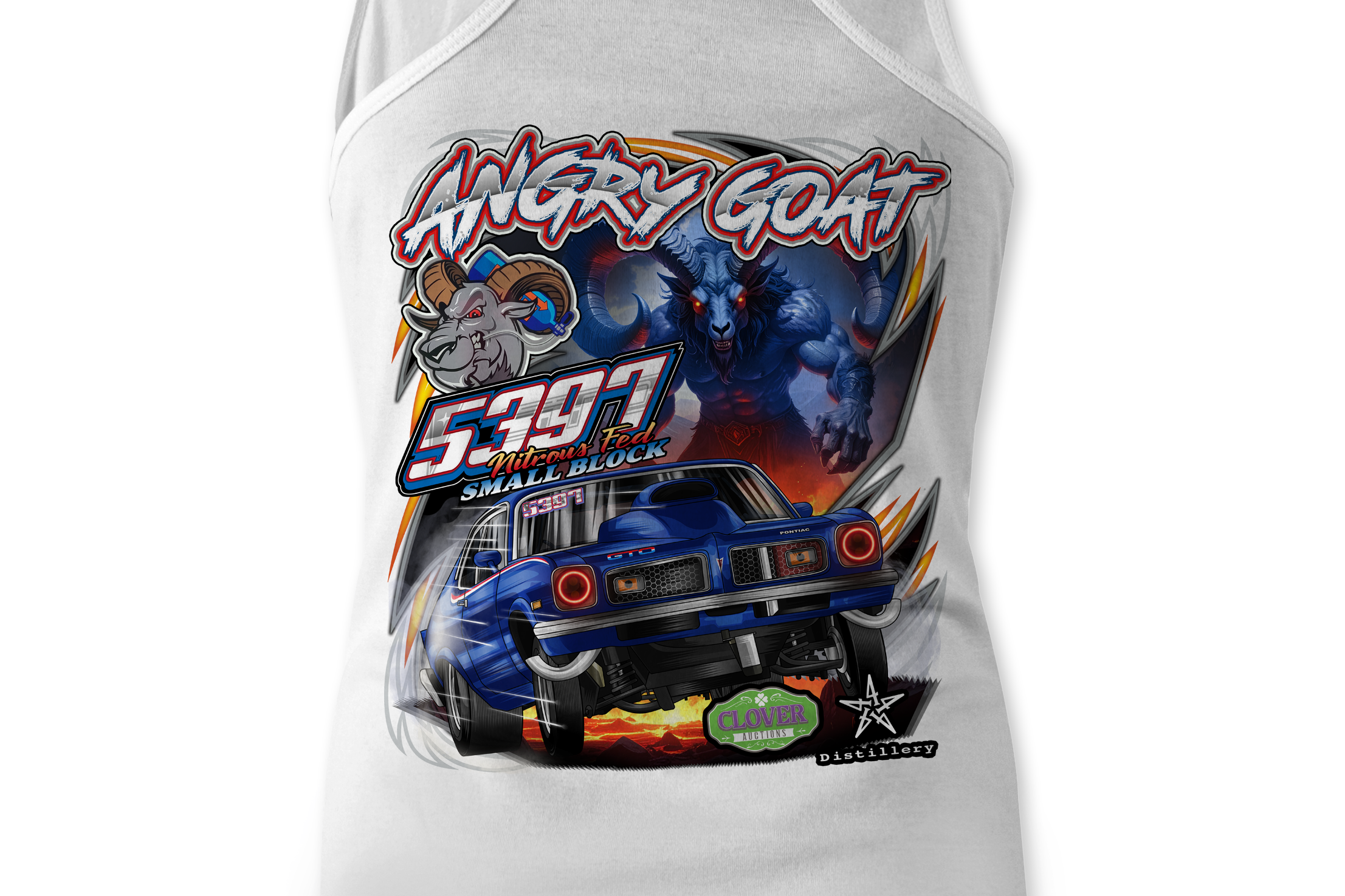 Angry Goat Racing 2025 - Night Tank Tops