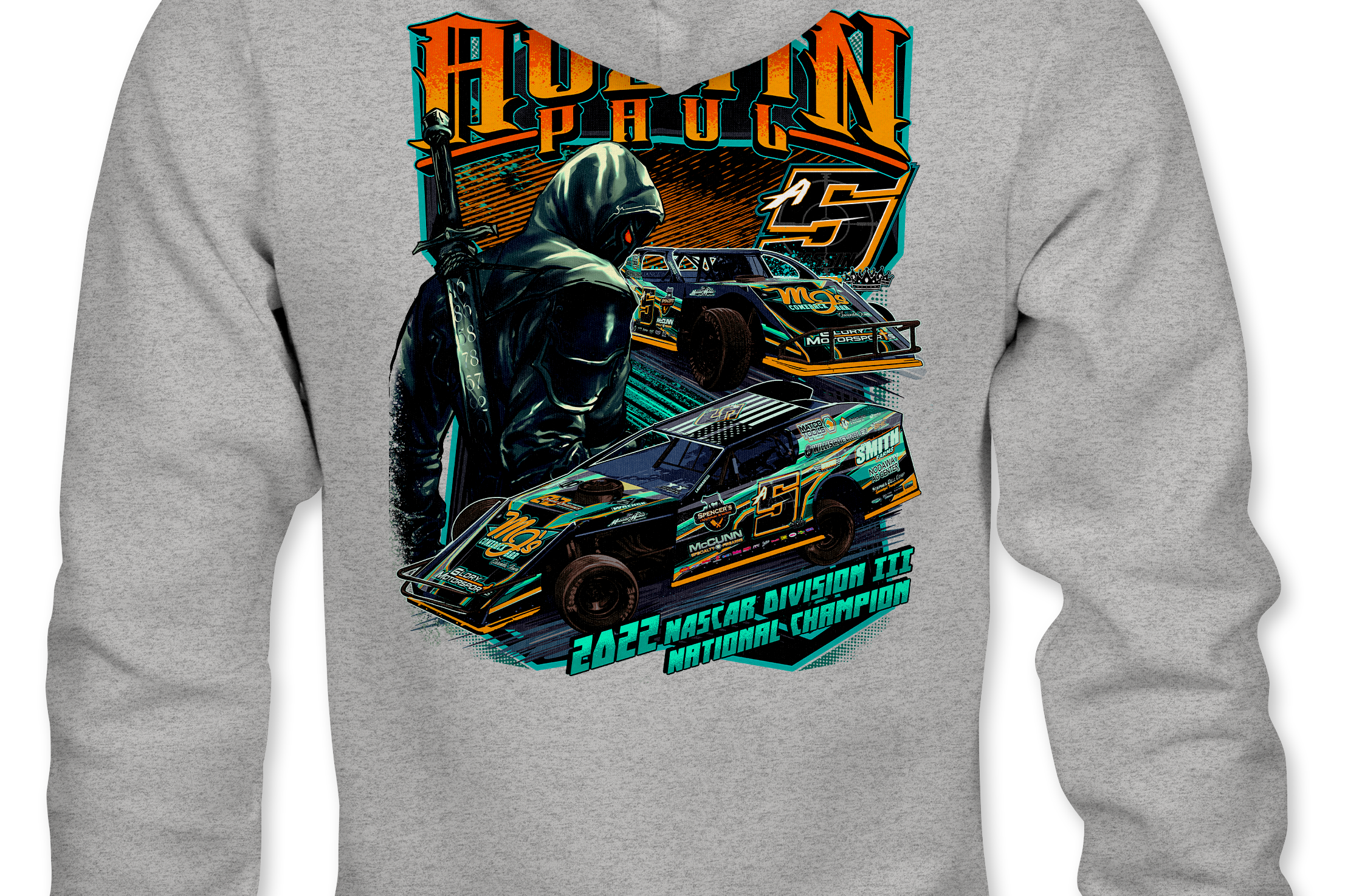 Austin Paul Hoodies Black Acid Apparel