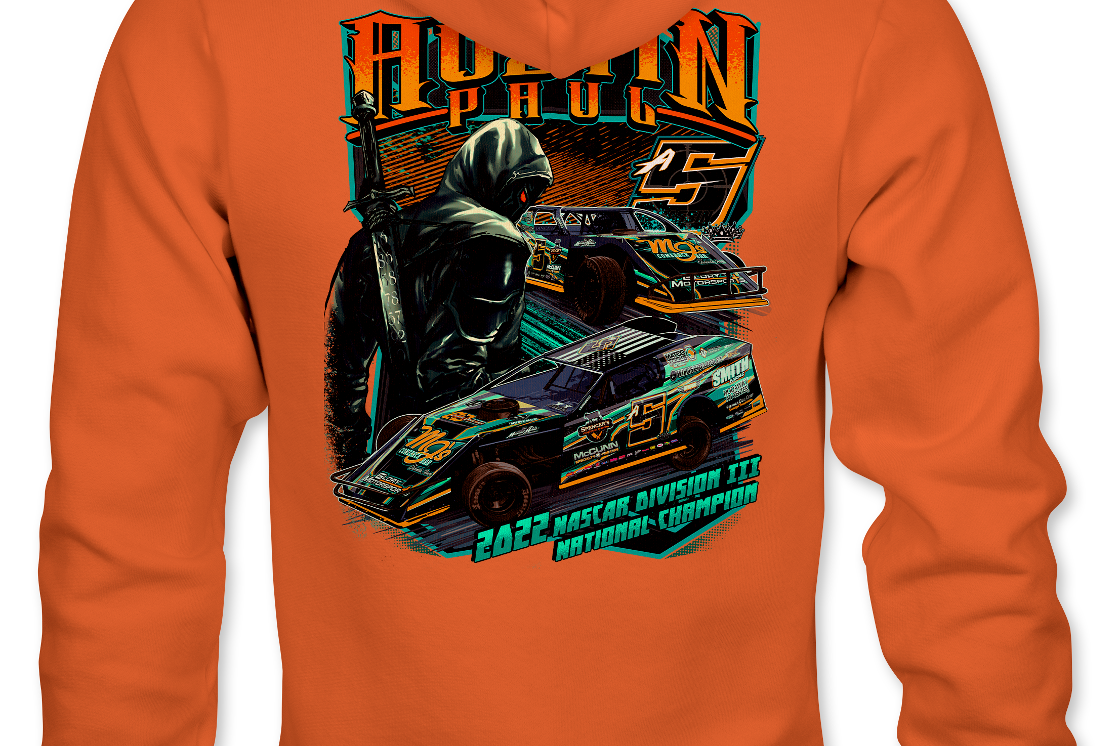 Austin Paul Hoodies Black Acid Apparel