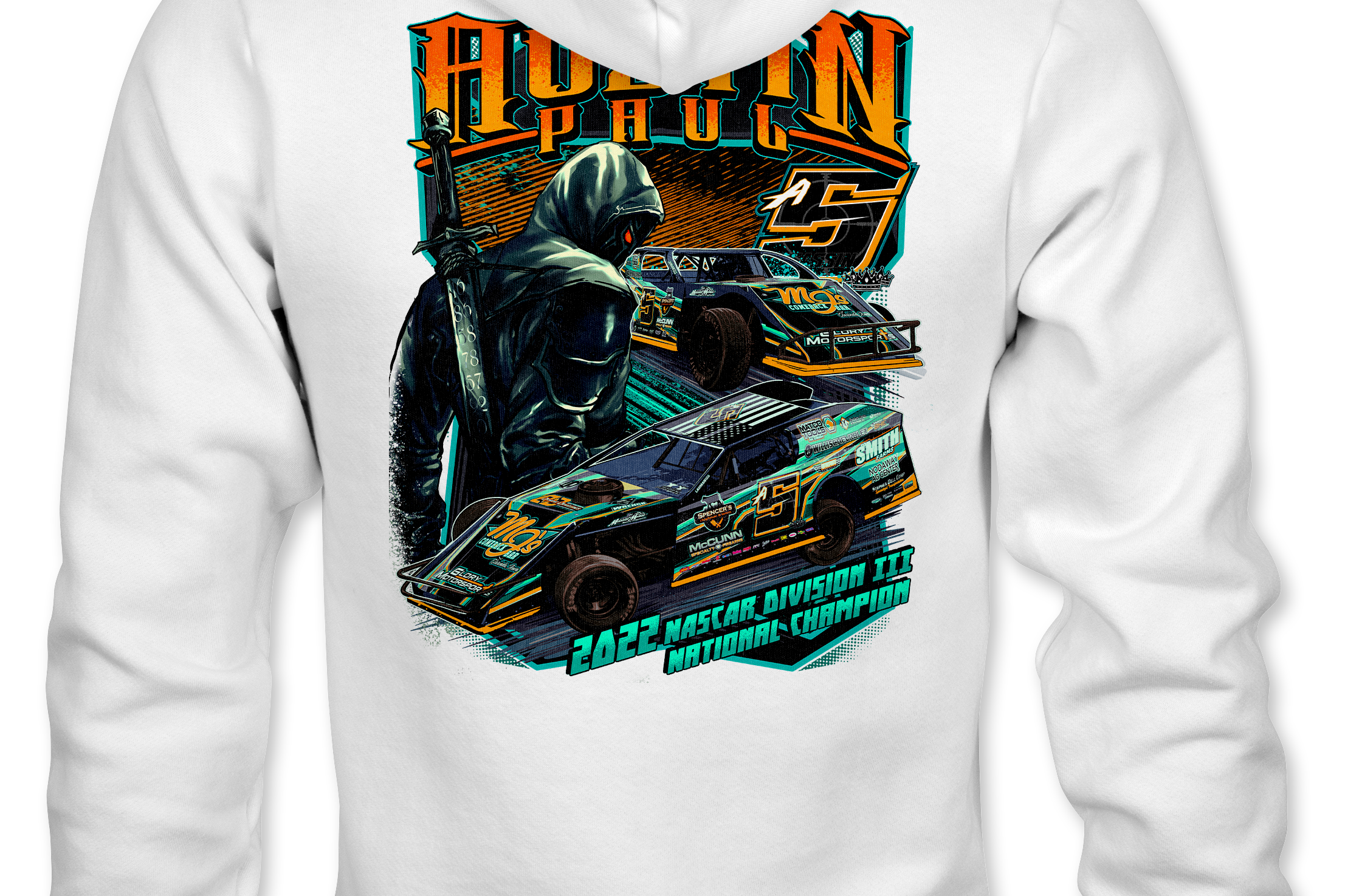 Austin Paul Hoodies Black Acid Apparel