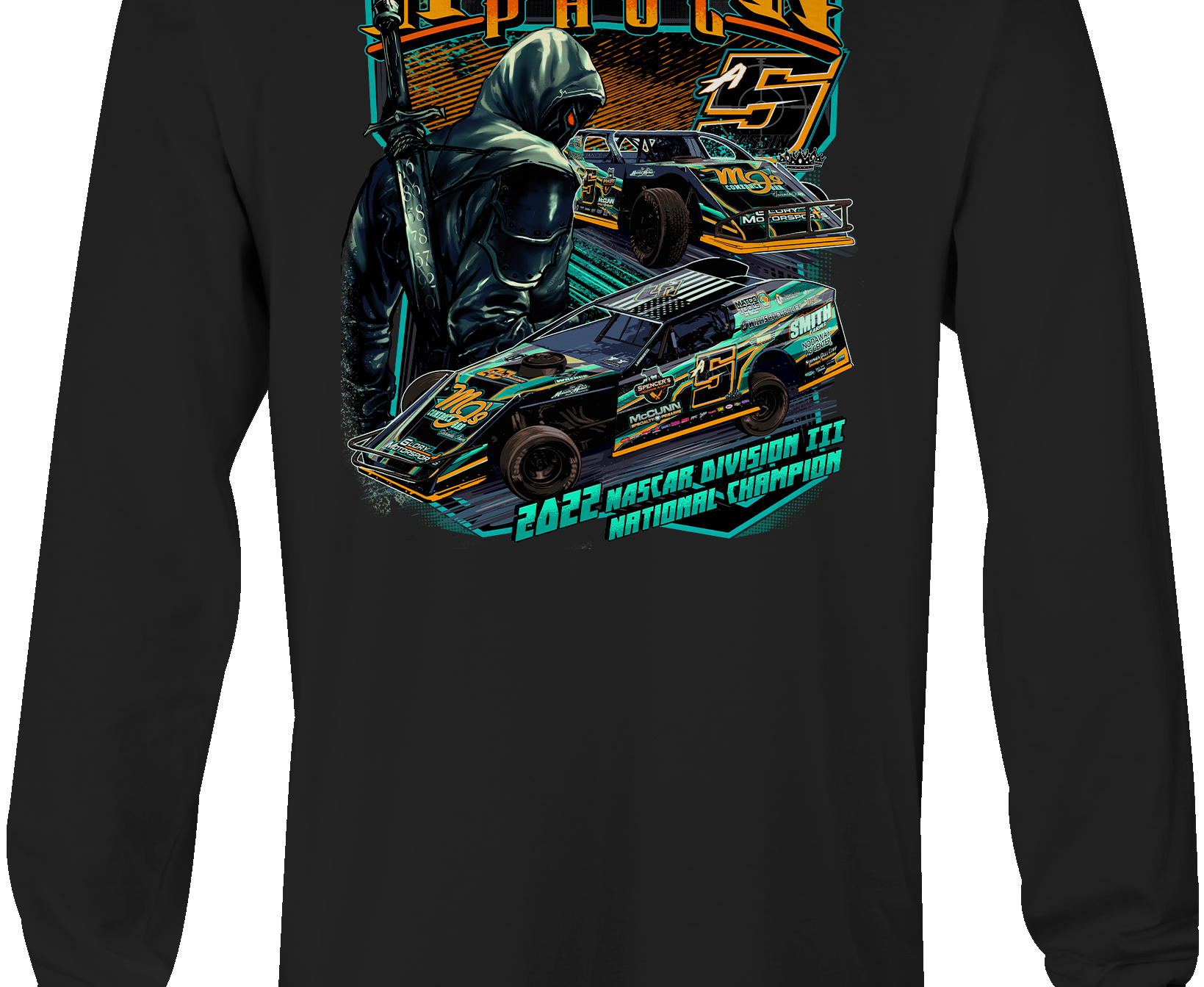 Austin Paul Long Sleeves Black Acid Apparel