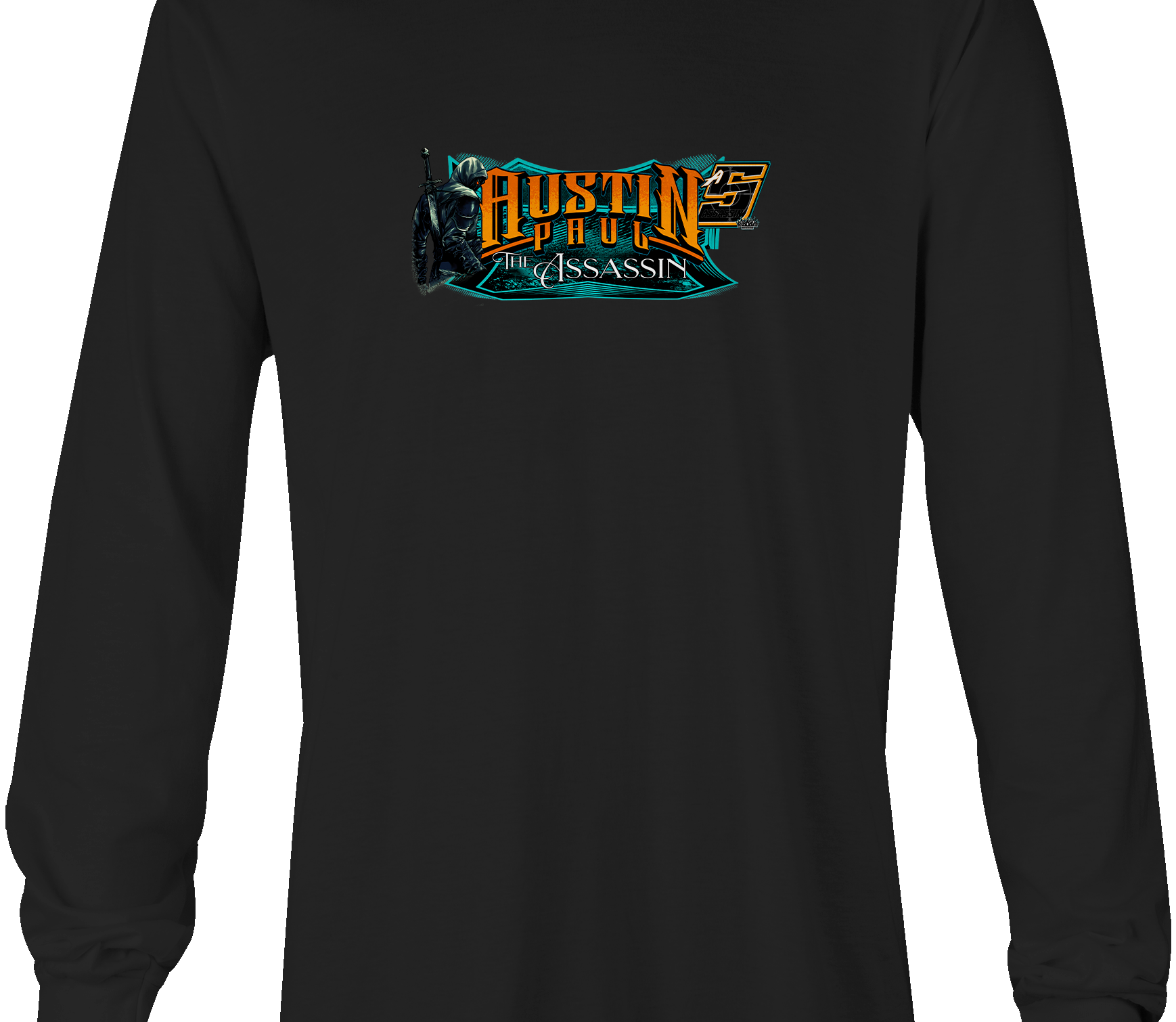 Austin Paul Long Sleeves Black Acid Apparel