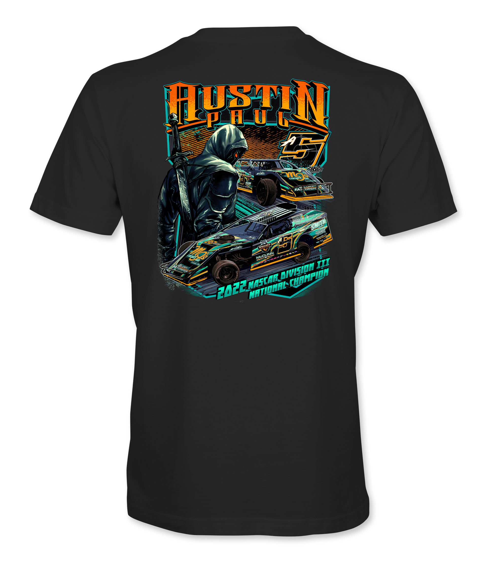 Austin Paul T-Shirts Black Acid Apparel
