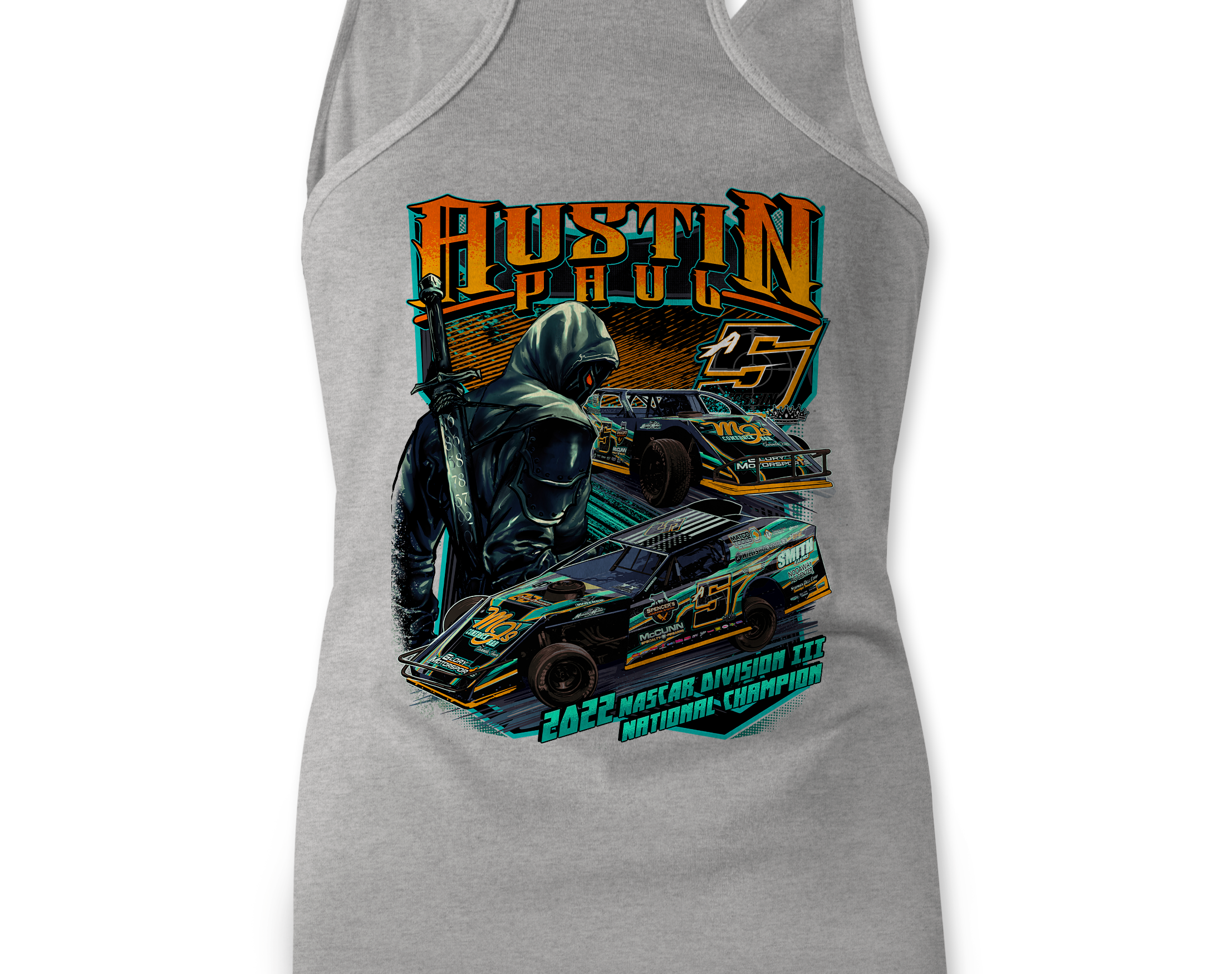 Austin Paul Tank Tops Black Acid Apparel