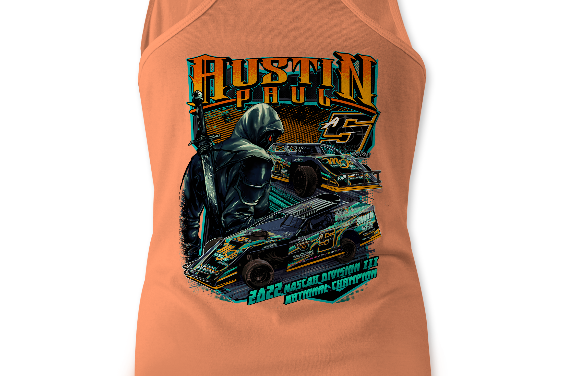 Austin Paul Tank Tops Black Acid Apparel