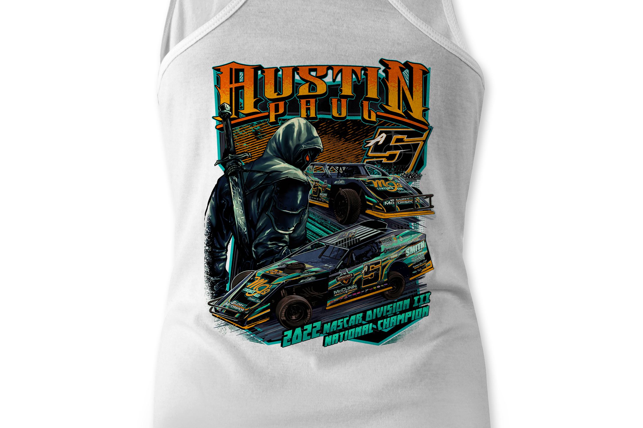 Austin Paul Tank Tops Black Acid Apparel
