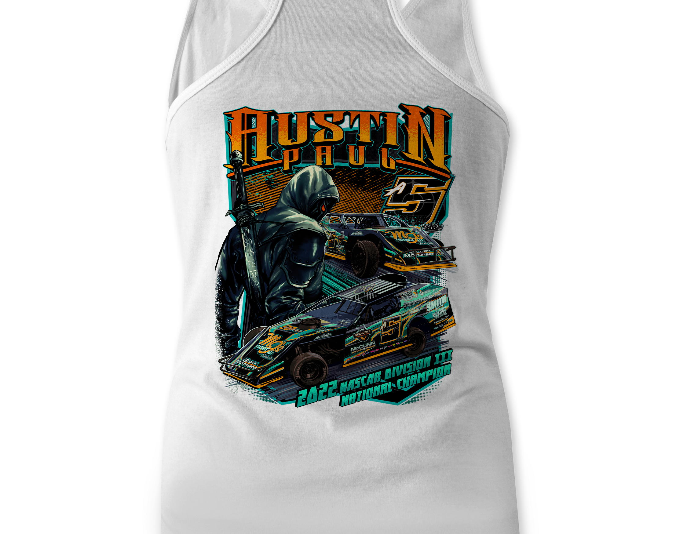Austin Paul Tank Tops Black Acid Apparel