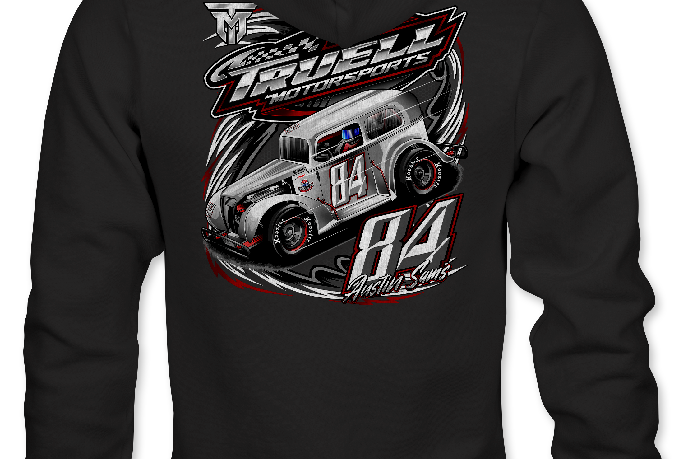 Austin Sams Hoodies Black Acid Apparel