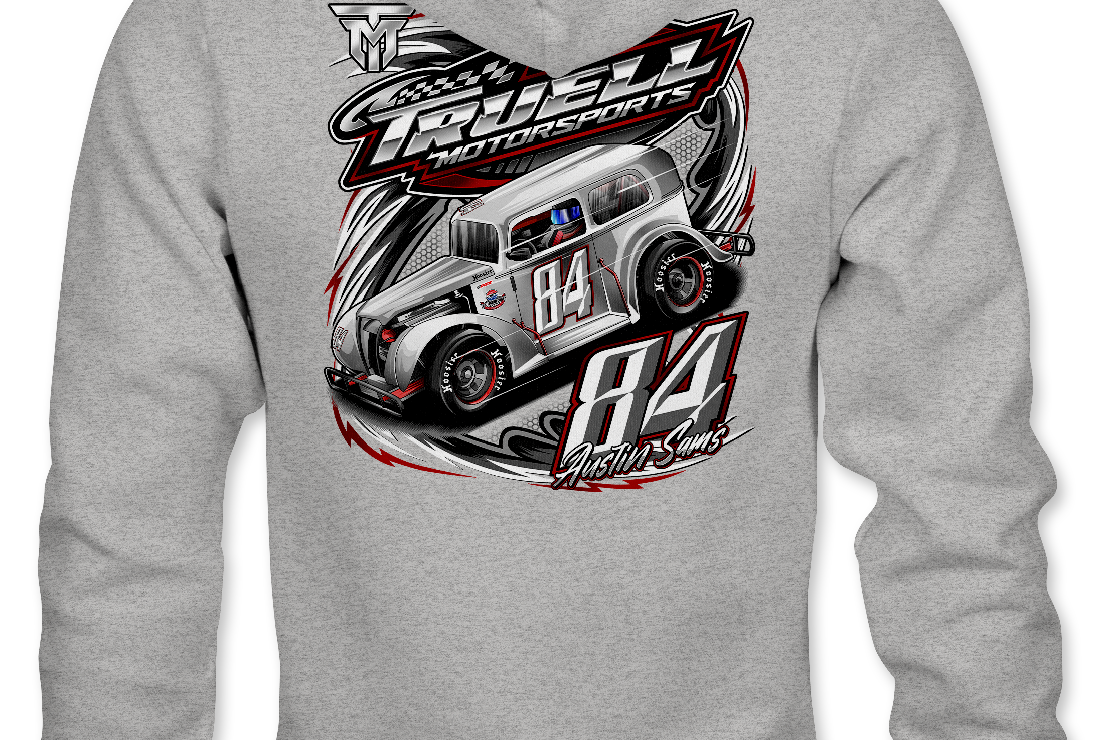 Austin Sams Hoodies Black Acid Apparel