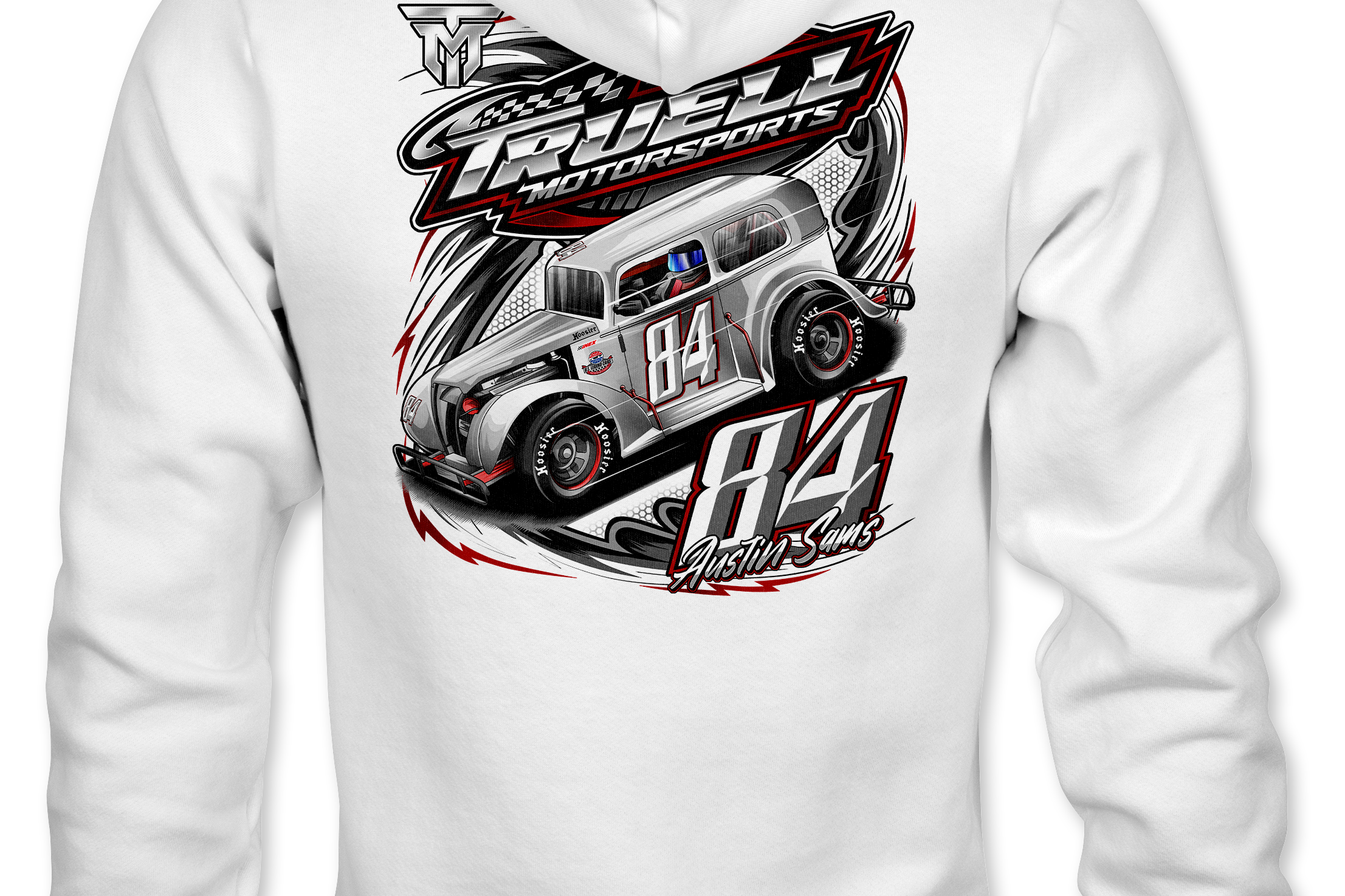 Austin Sams Hoodies Black Acid Apparel