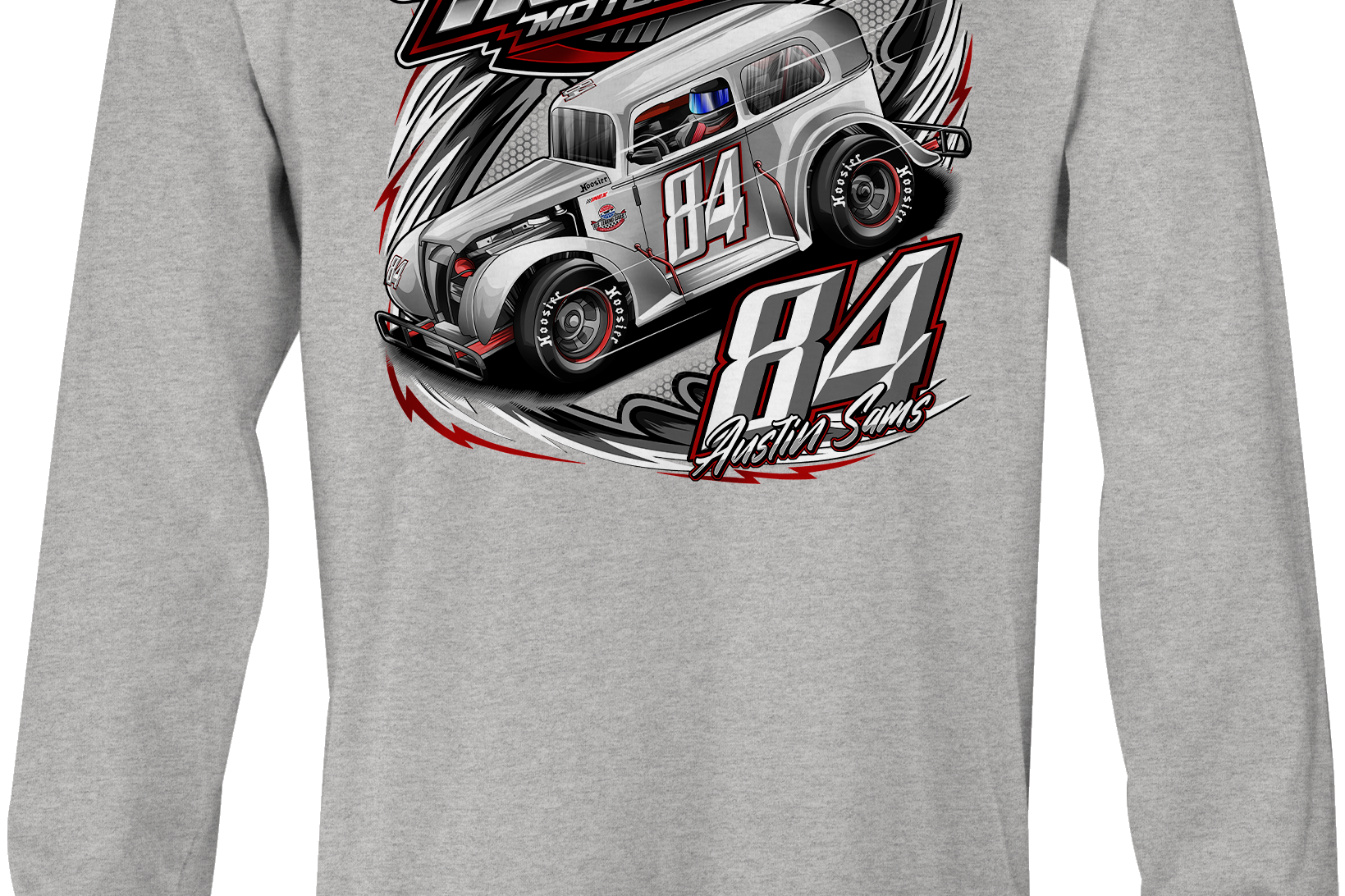 Austin Sams Long Sleeves Black Acid Apparel