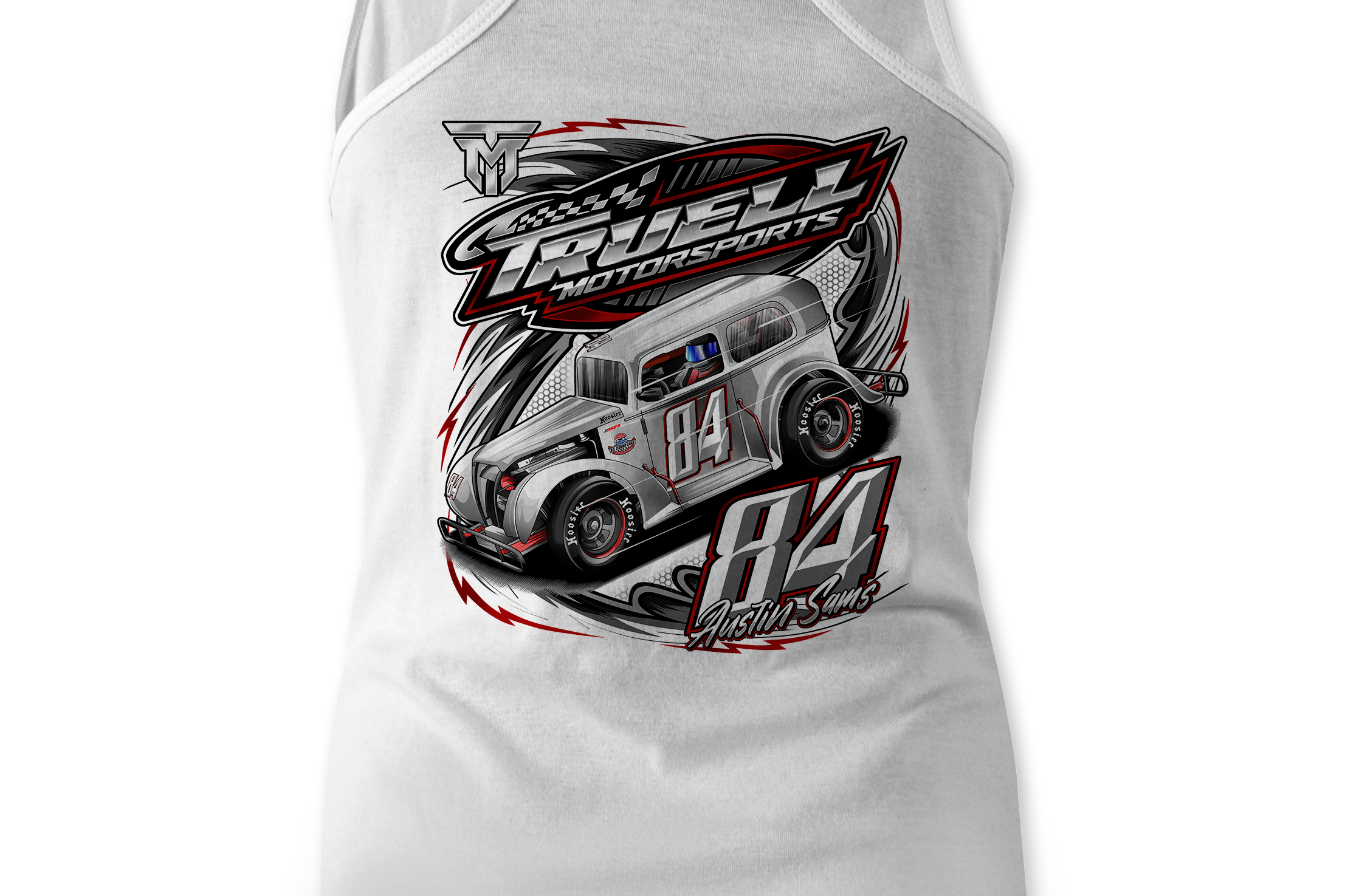 Austin Sams Tank Tops Black Acid Apparel