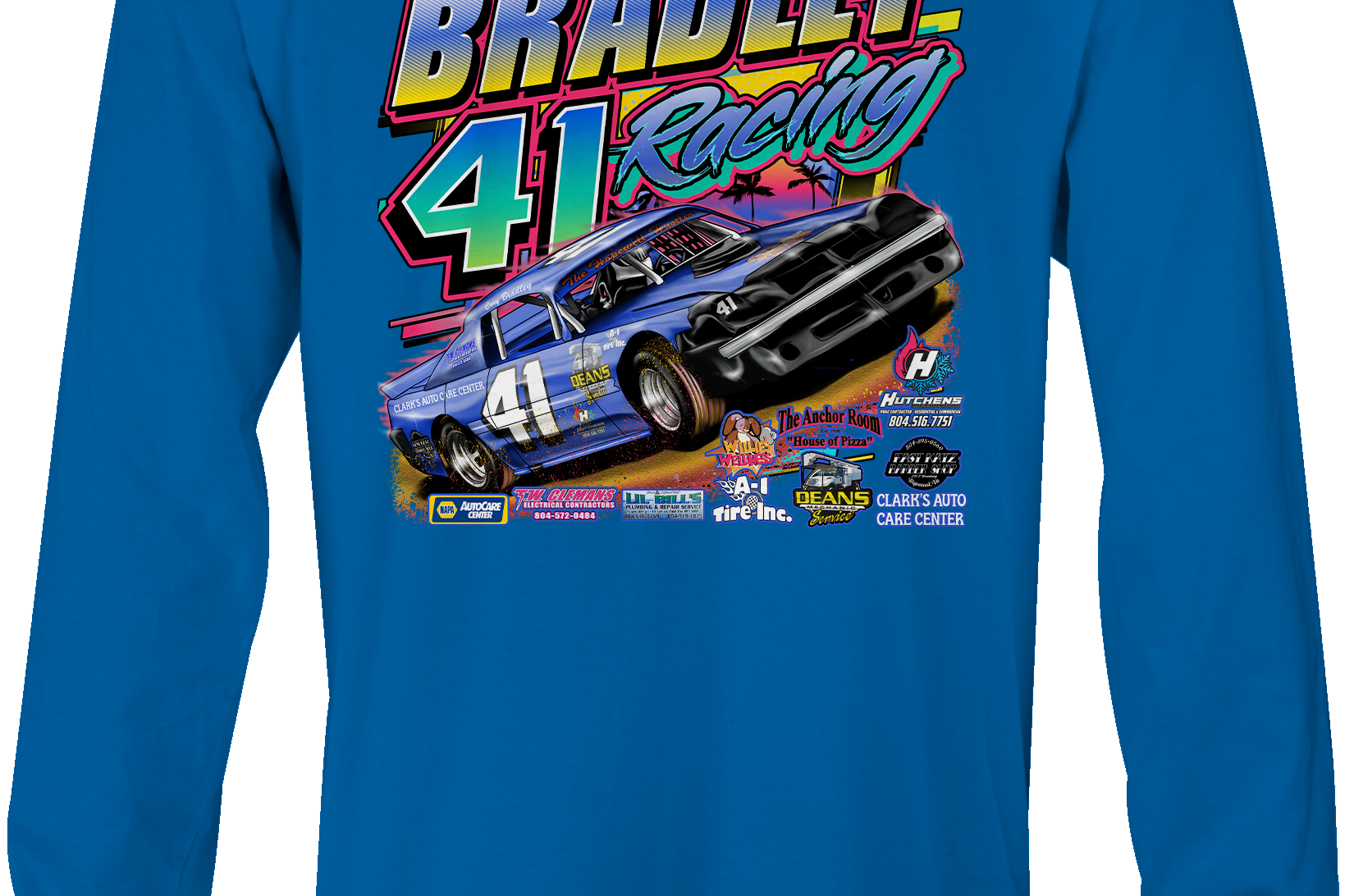 Cory Bradley Long Sleeves Black Acid Apparel