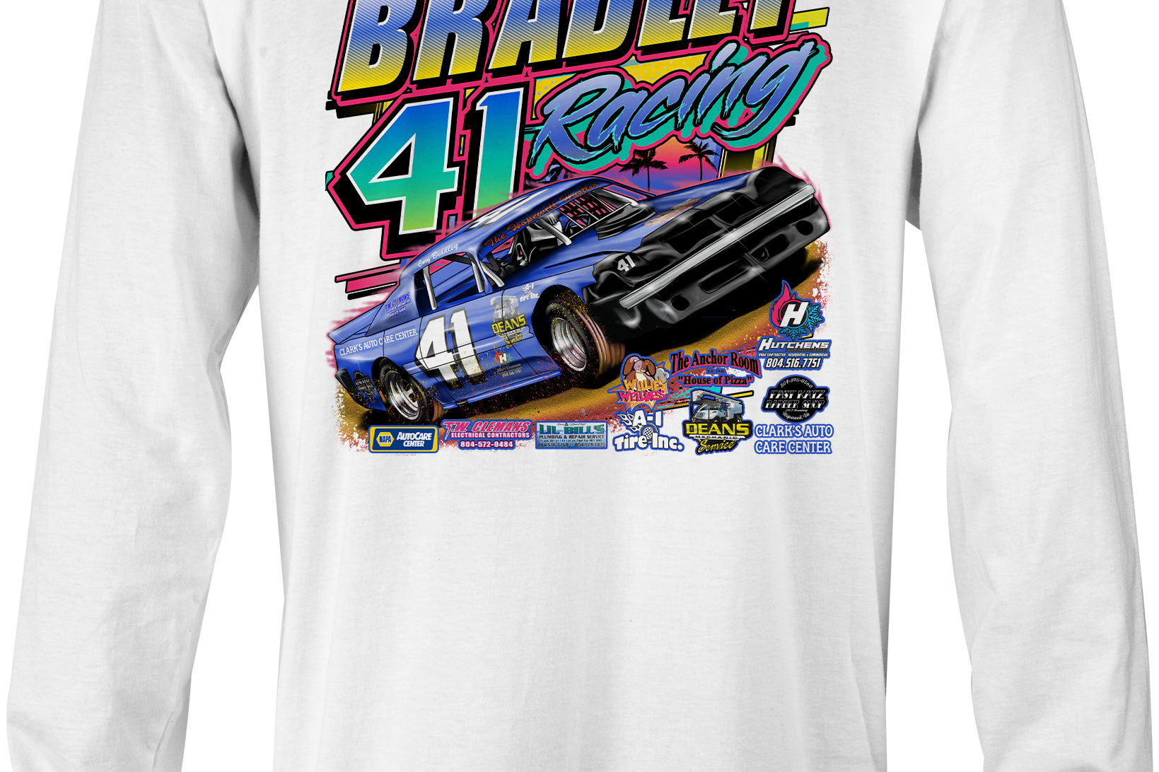 Cory Bradley Long Sleeves Black Acid Apparel