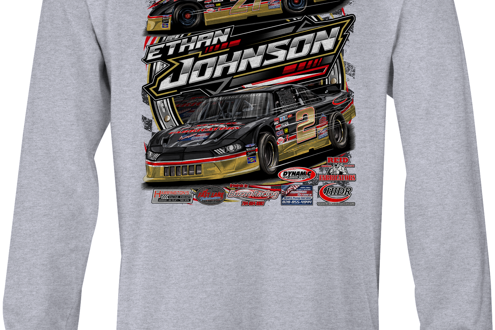 Ethan Johnson 2023 Long Sleeves Black Acid Apparel