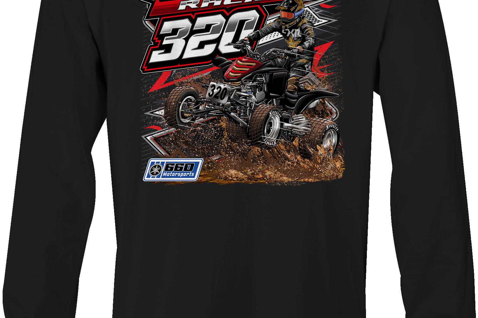 Elijah Shelton Long Sleeves Black Acid Apparel