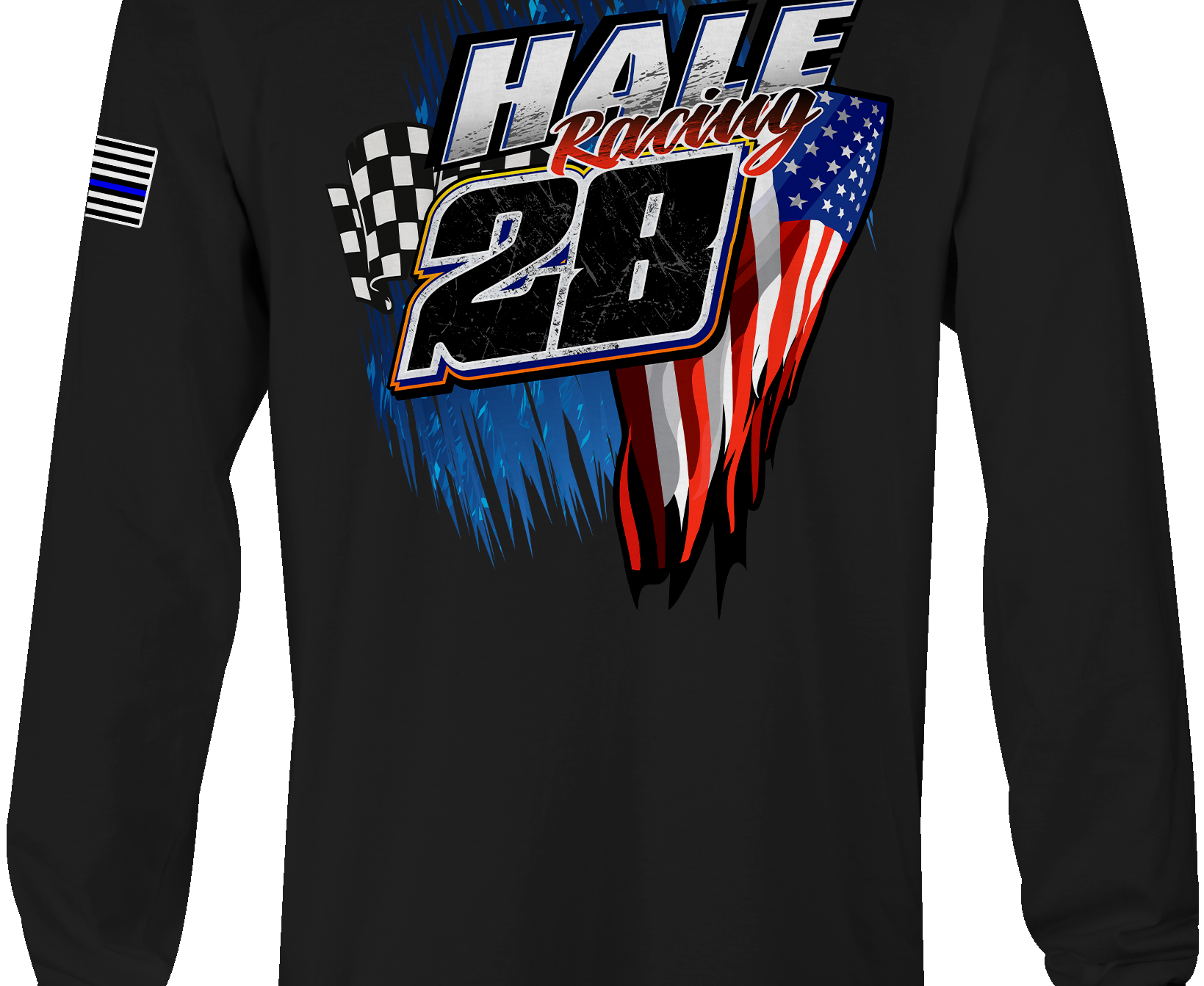 Hale Racing Long Sleeves Black Acid Apparel