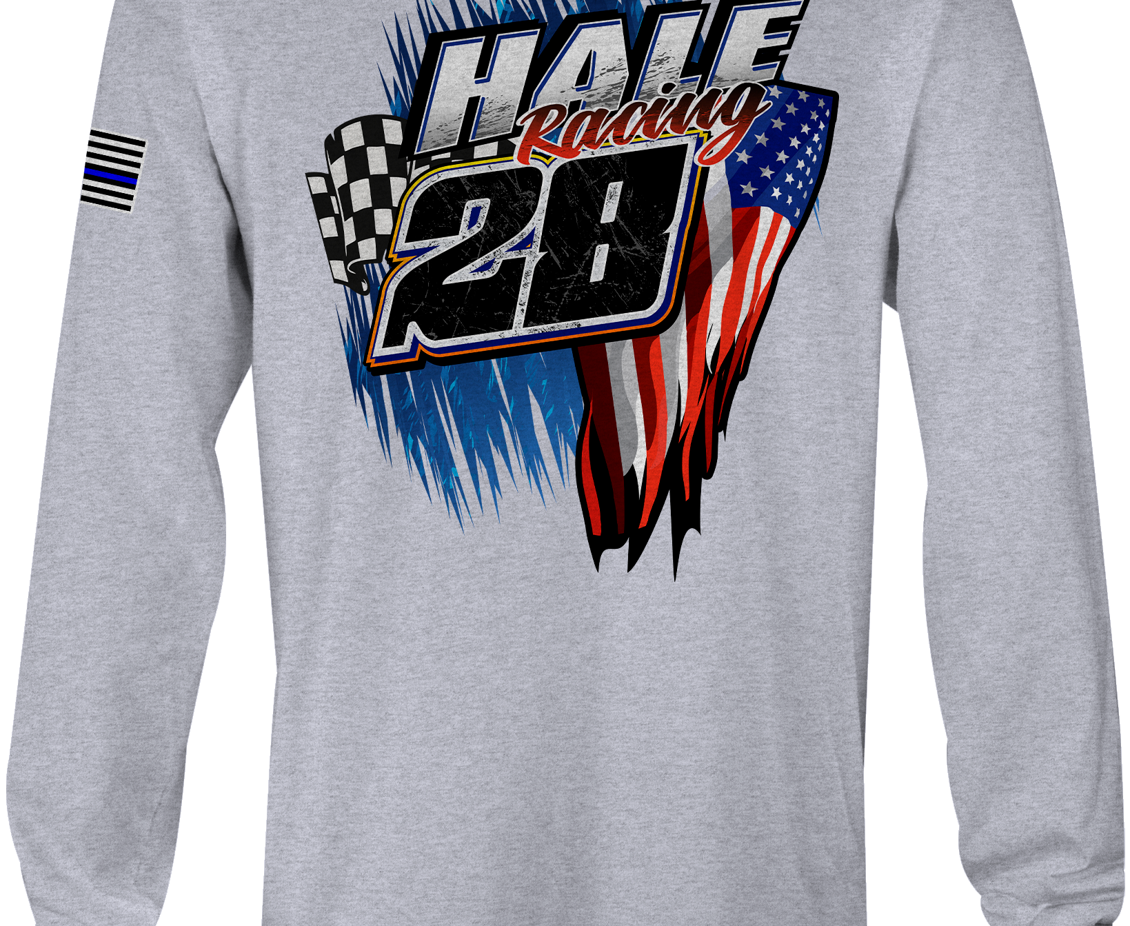 Hale Racing Long Sleeves Black Acid Apparel