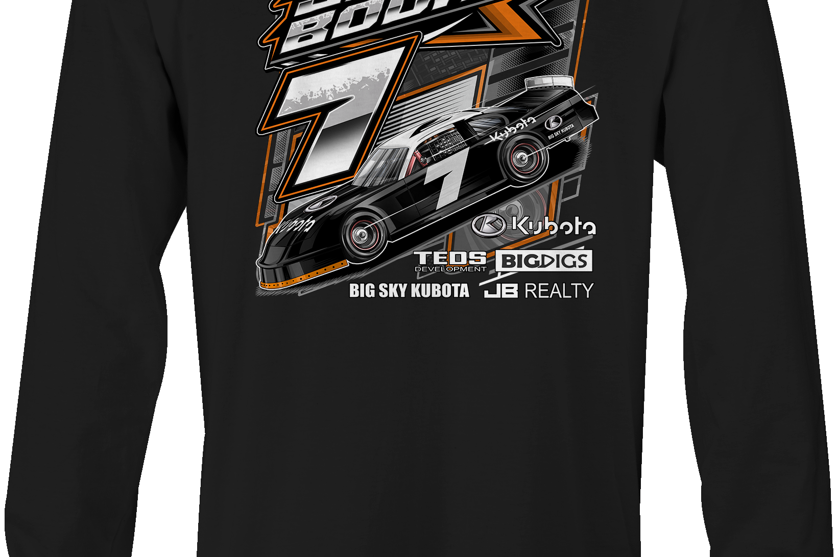 Jake Booher Long Sleeves Black Acid Apparel