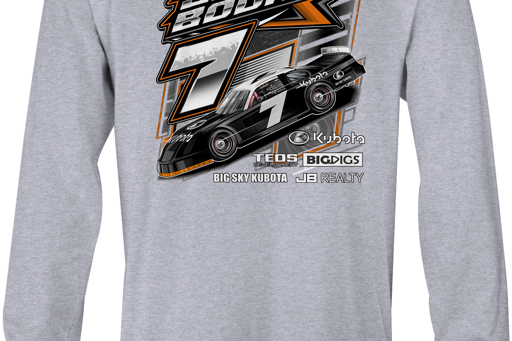 Jake Booher Long Sleeves Black Acid Apparel