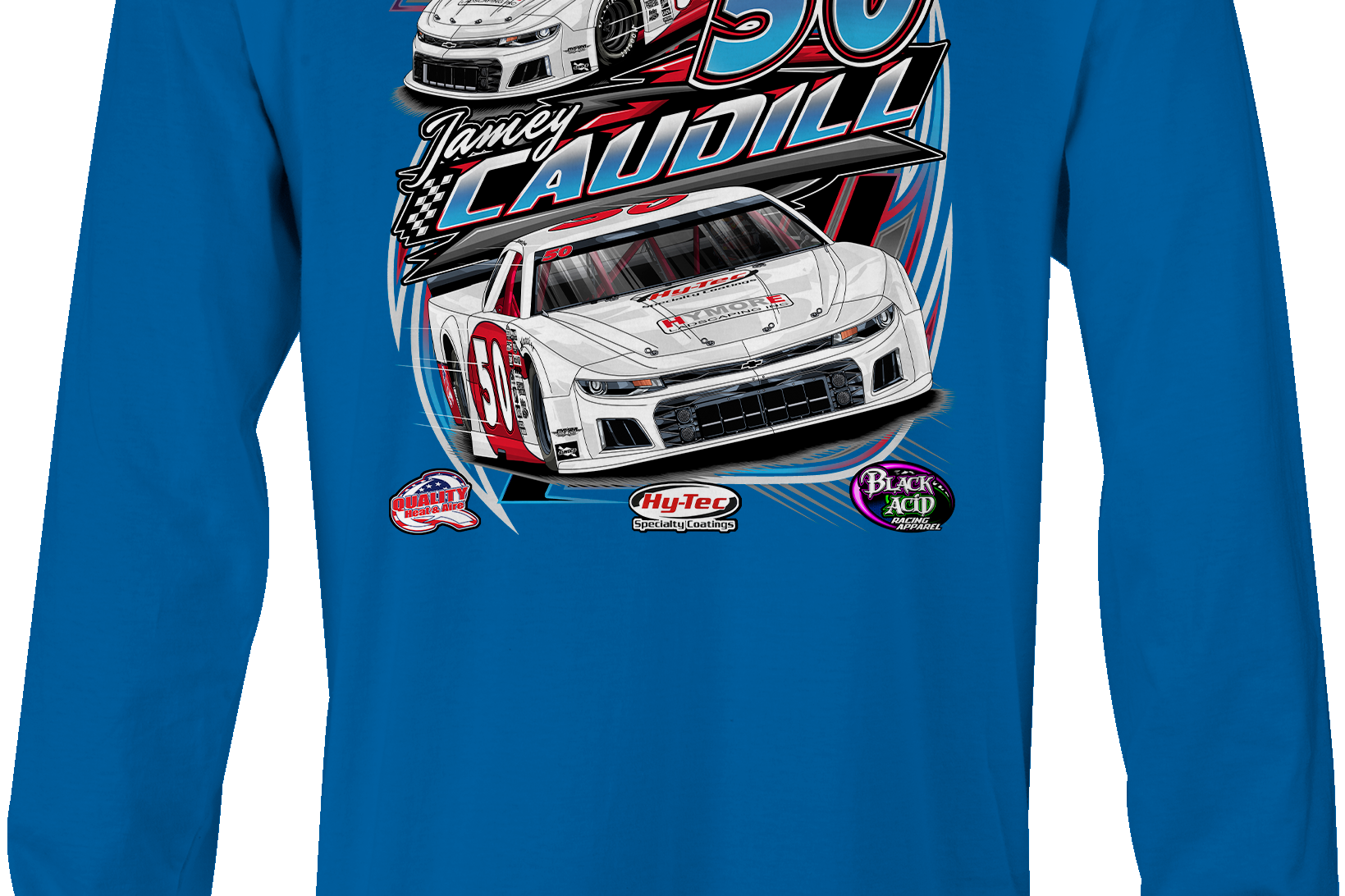 Jamey Caudill Long Sleeves Black Acid Apparel