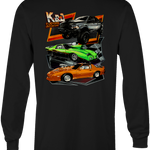 K&J Customs Long Sleeves Black Acid Apparel