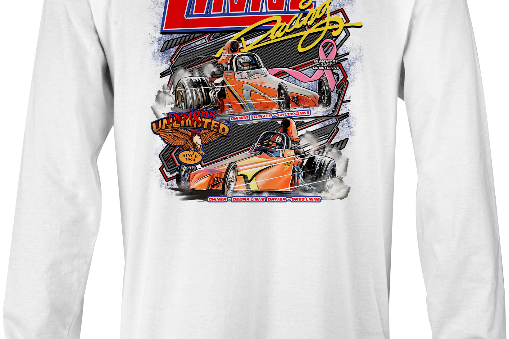 Linne Racing Long Sleeves Black Acid Apparel