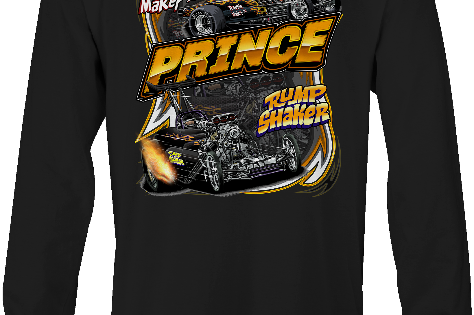 Mark Prince Long Sleeves Black Acid Apparel
