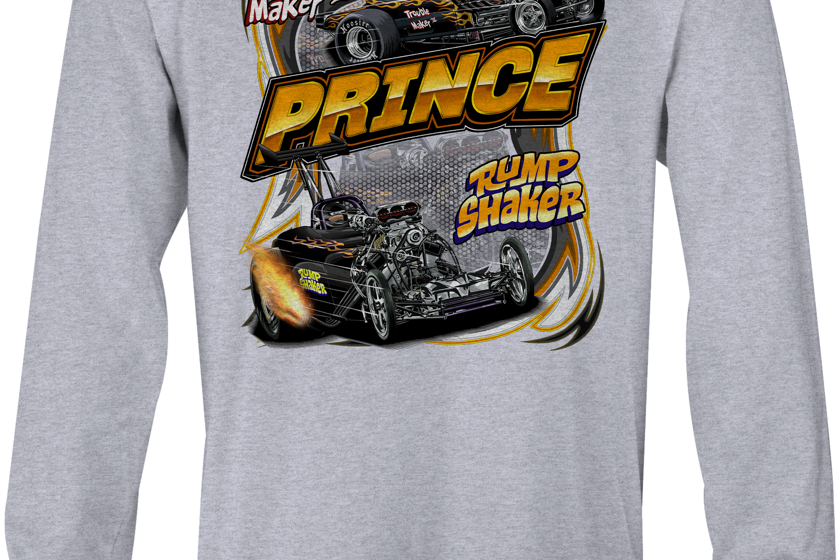 Mark Prince Long Sleeves Black Acid Apparel
