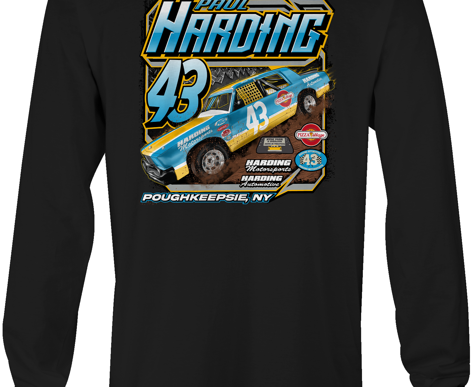 Paul Harding Long Sleeves Black Acid Apparel