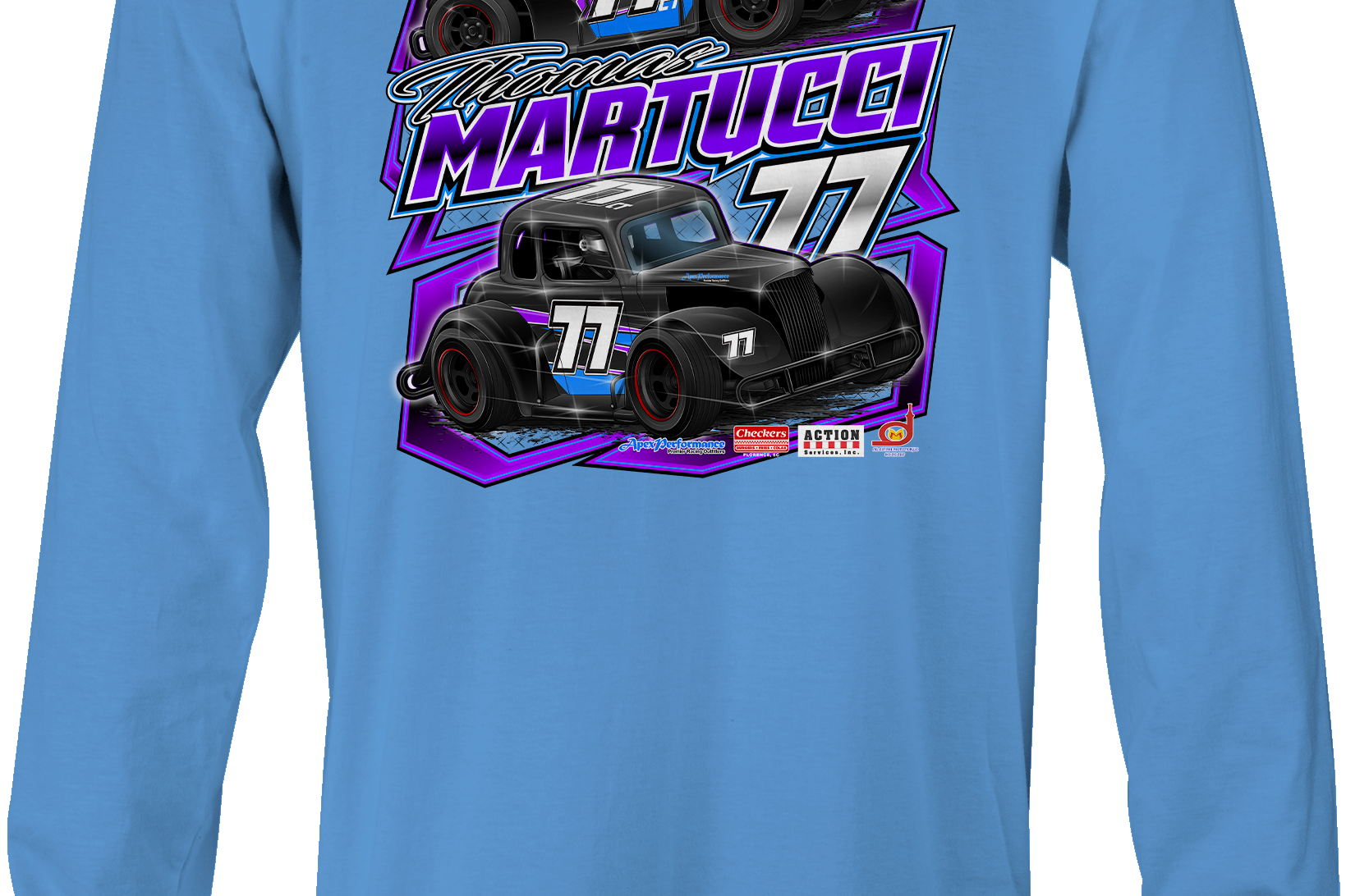 Thomas Martucci Jr. Long Sleeves Black Acid Apparel