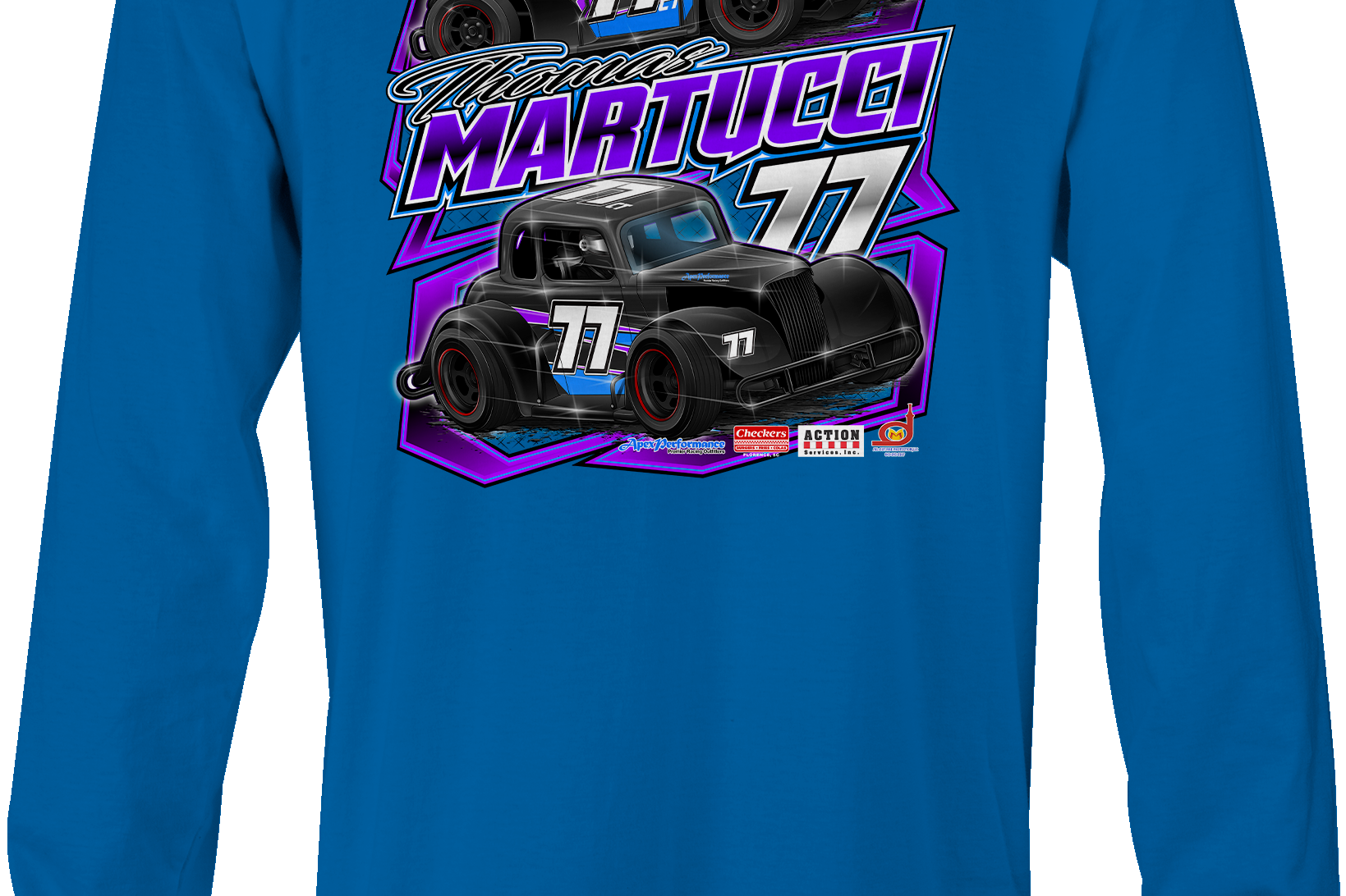 Thomas Martucci Jr. Long Sleeves Black Acid Apparel