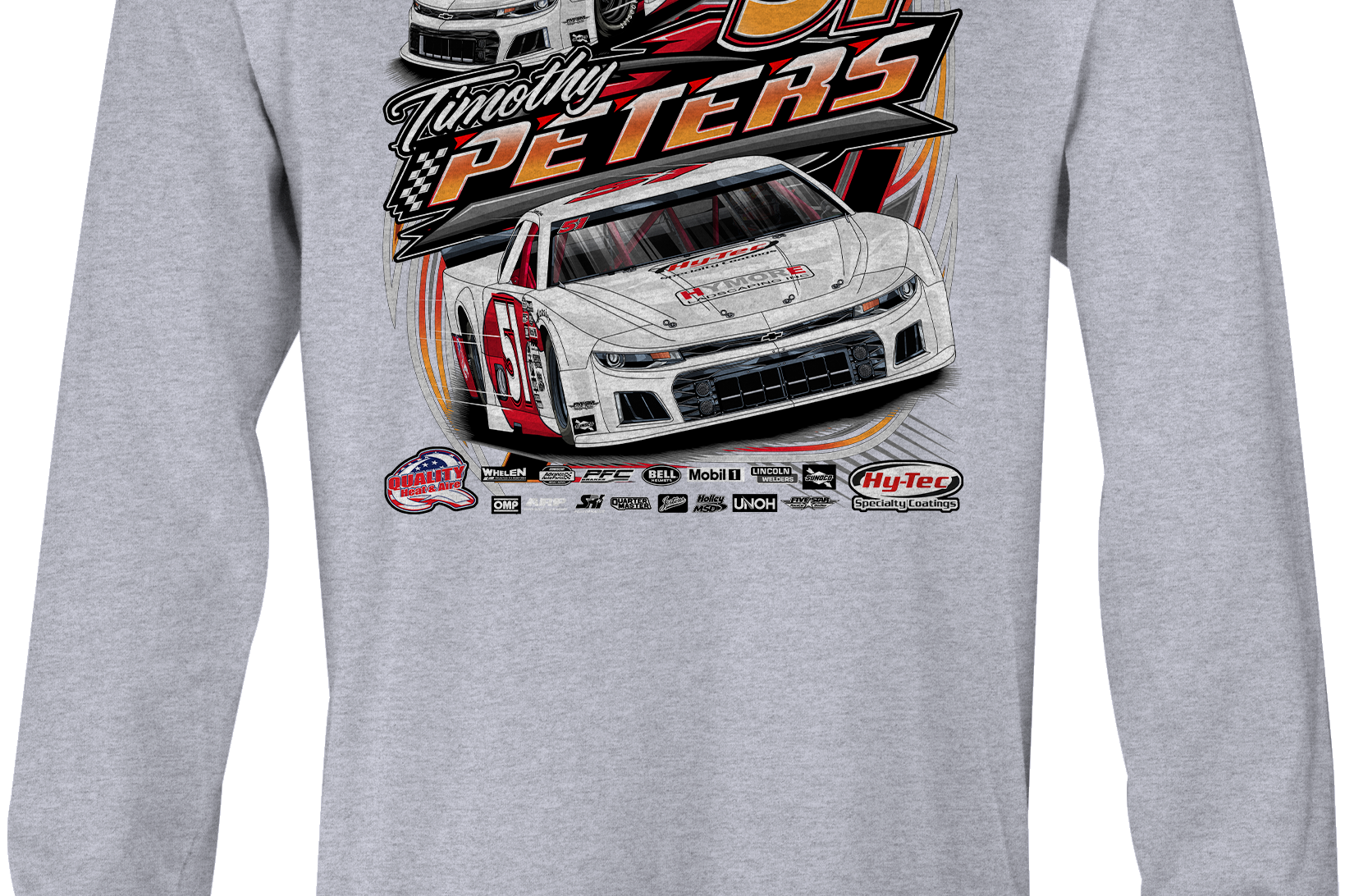 Timothy Peters Long Sleeves Black Acid Apparel