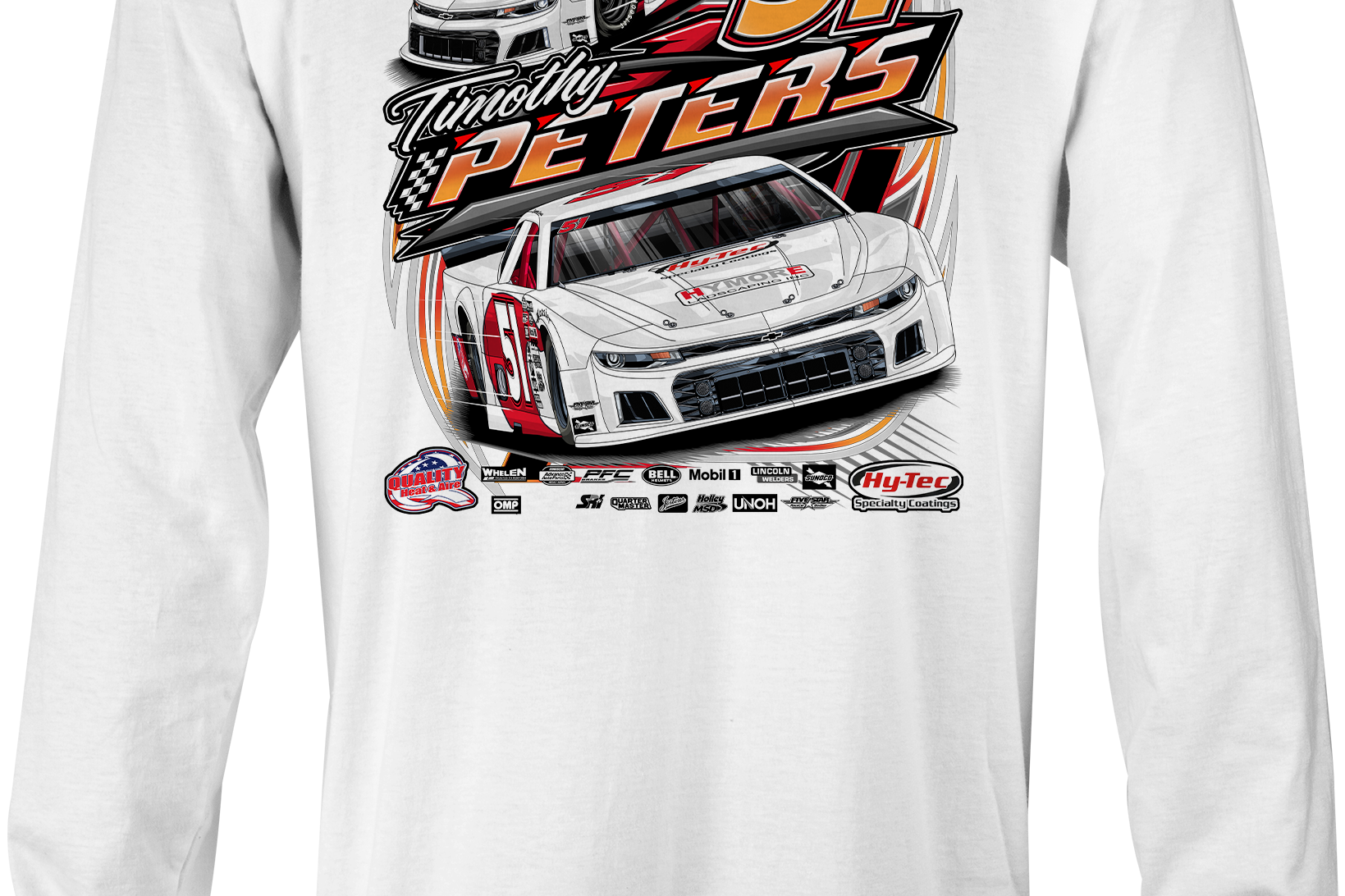 Timothy Peters Long Sleeves Black Acid Apparel
