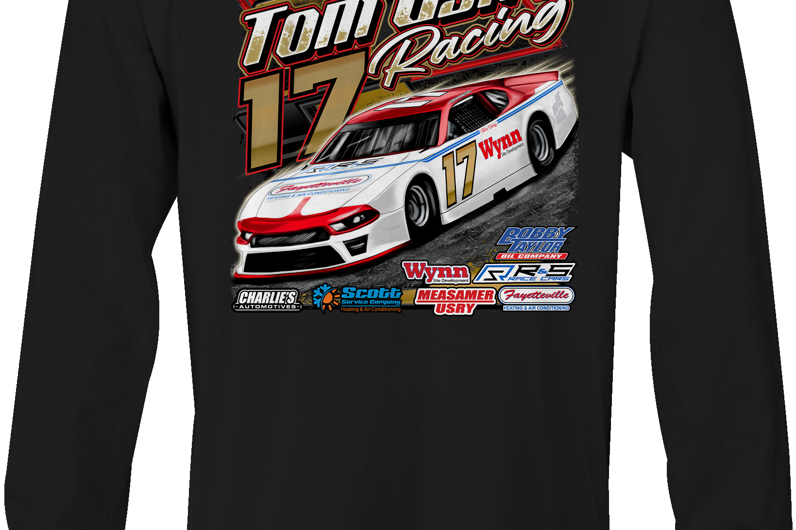 Tom Usry Racing - Kaden Honeycutt Long Sleeves Black Acid Apparel