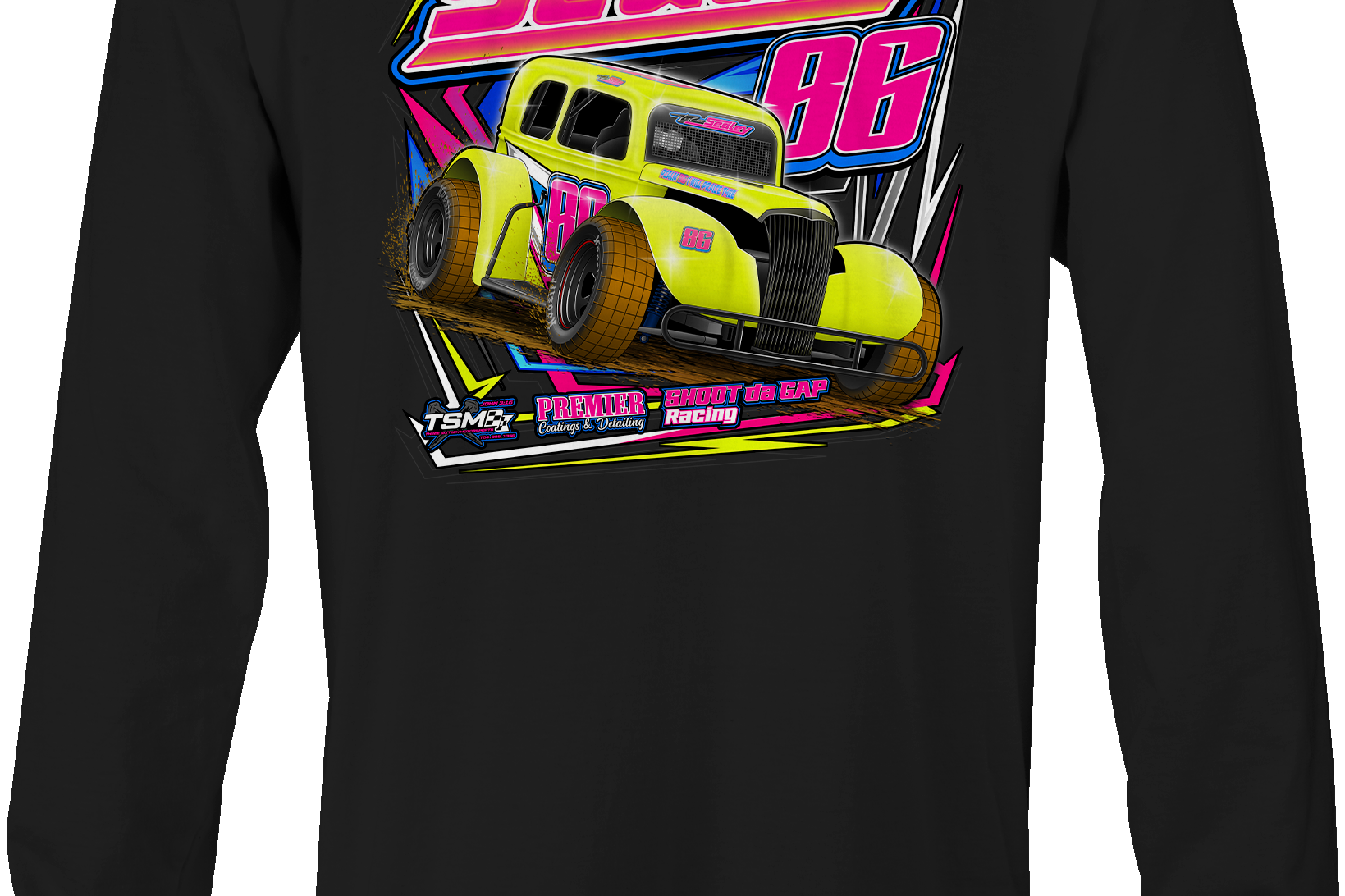 Tyler Sealey Long Sleeves Black Acid Apparel