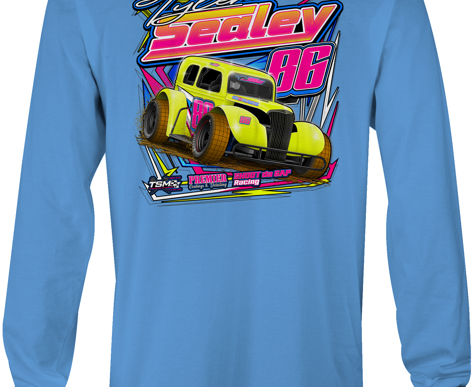 Tyler Sealey Long Sleeves Black Acid Apparel