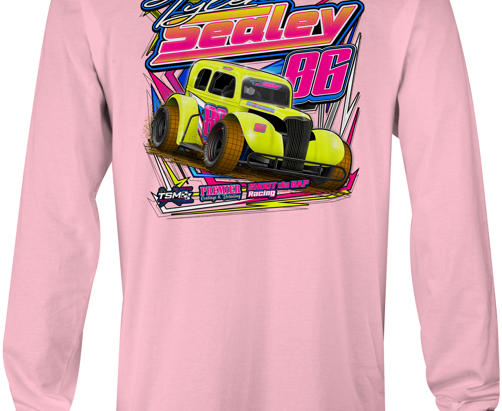 Tyler Sealey Long Sleeves Black Acid Apparel