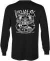 Visual FX Black and White Long Sleeves Black Acid Apparel