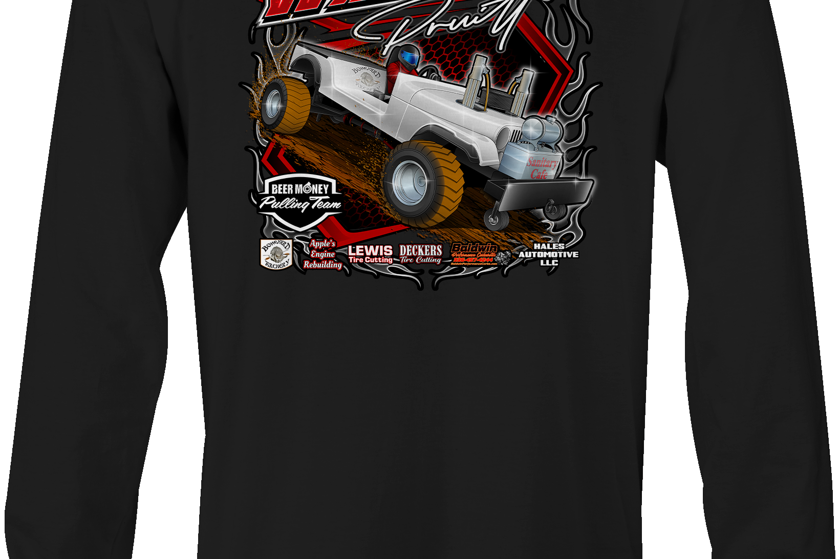 Will Pruitt Long Sleeves Black Acid Apparel