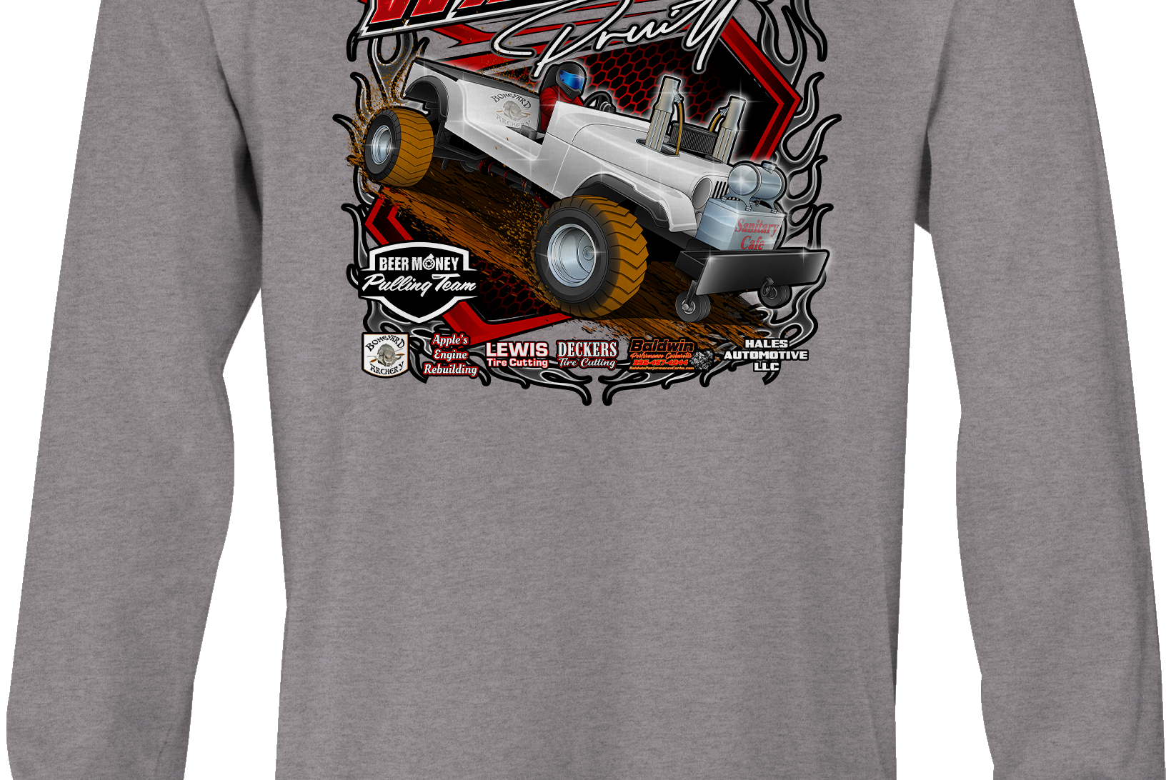 Will Pruitt Long Sleeves Black Acid Apparel