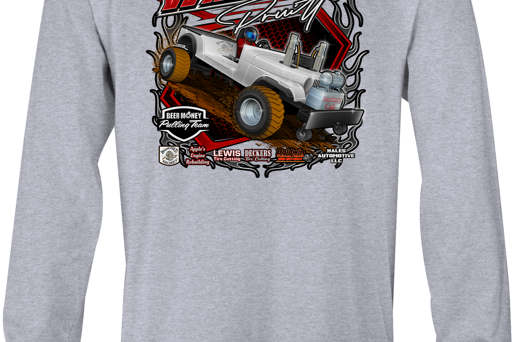 Will Pruitt Long Sleeves Black Acid Apparel